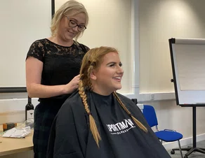 Hart Bio Brave the Shave for Macmillan Coffee Morning  Image