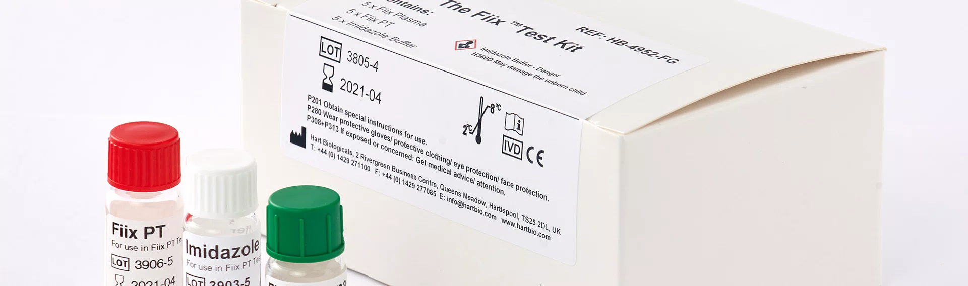 Landspitali Hospital note major difference using Hart Bio Fiix test Image