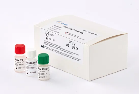 Landspitali Hospital note major difference using Hart Bio Fiix test Image