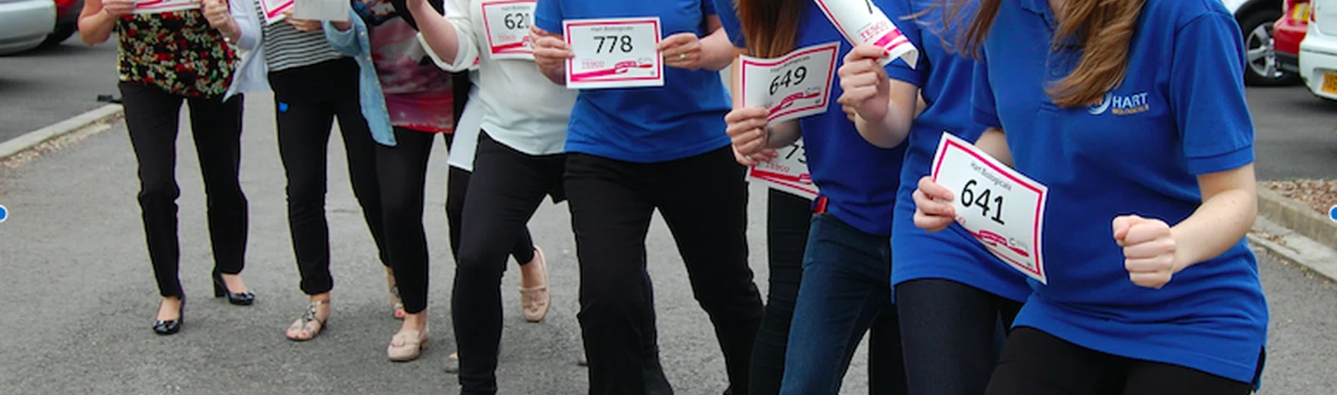 Hart Biologicals' Girls are all set for Race for Life Image