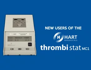 New users of the Hart Biologicals Thrombistat MC1WB System Image