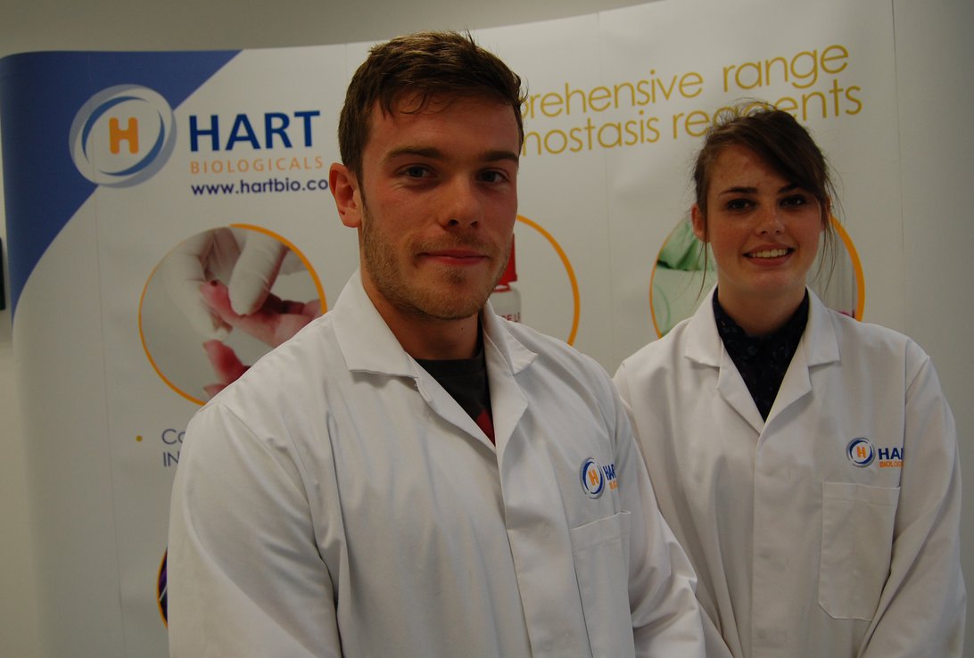 Summer interns shine at Hart Biologicals Image