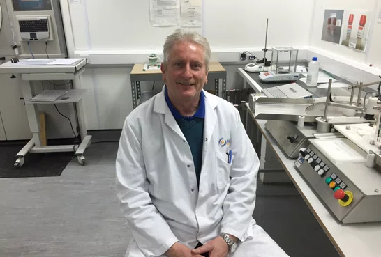 Hart Biologicals stalwart Bob looks forward to a happy retirement Image