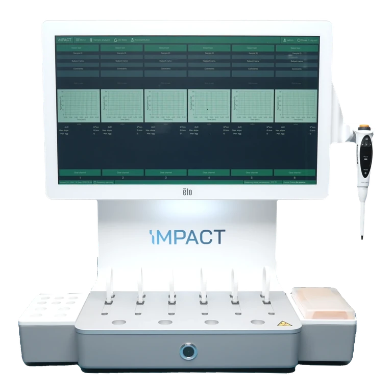 IMPACT whole blood impedance aggregometer