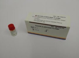 Factor IX Deficient Plasma