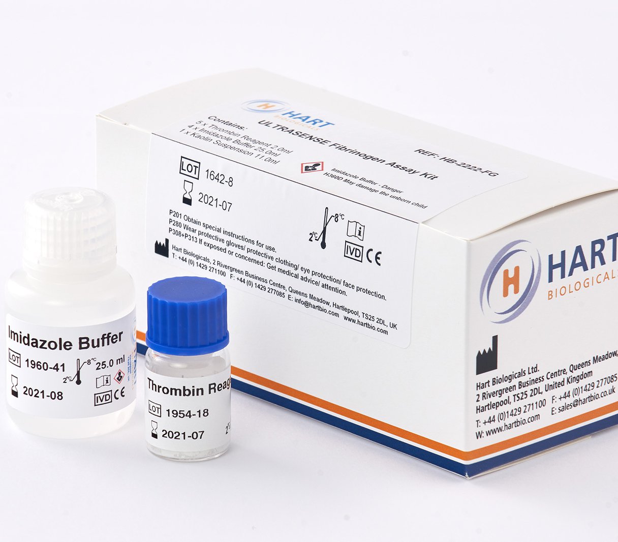 ULTRASENSE Fibrinogen Assay Kit Hart Biologicals
