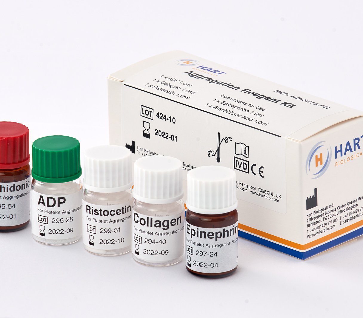 Aggregation Reagent Kit Hart Biologicals