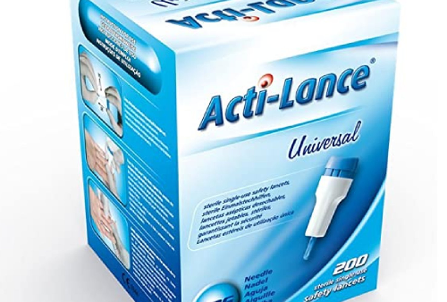 ActiLance Lancets Universal BLUE 200 Hart Biologicals